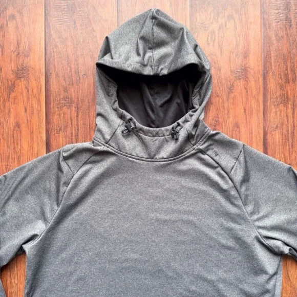 UNRL Crossover Hoodie II Charcoal Grey Men's L Stretch Performance Sports Gym - Picture 4 of 16